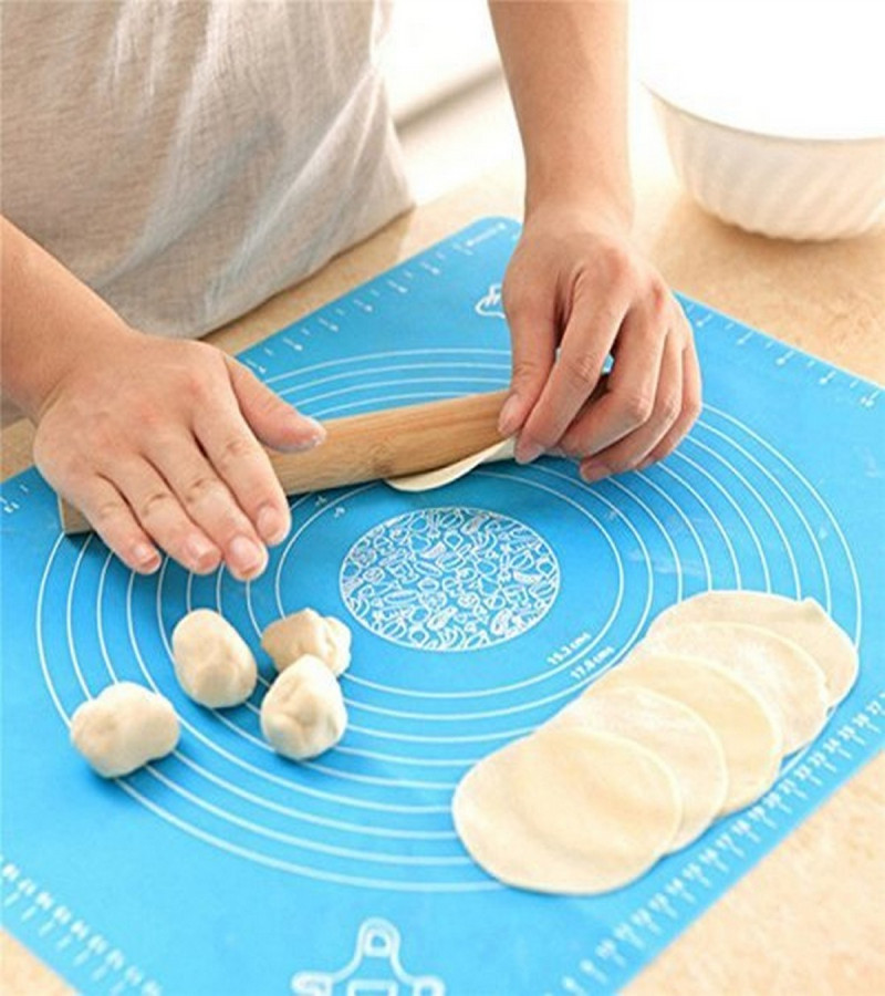 1 Pcs Non Stick Silicon roti mat for Kitchen Reusable Non-Stick Kneading Dough Mat