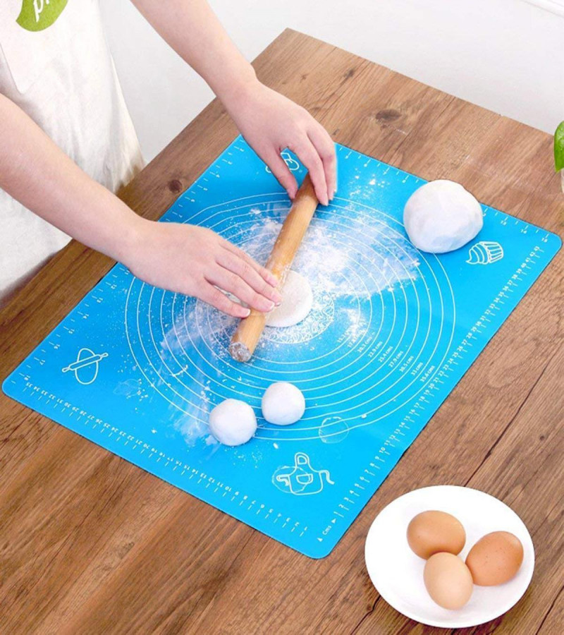 1 Pcs Non Stick Silicon roti mat for Kitchen Reusable Non-Stick Kneading Dough Mat