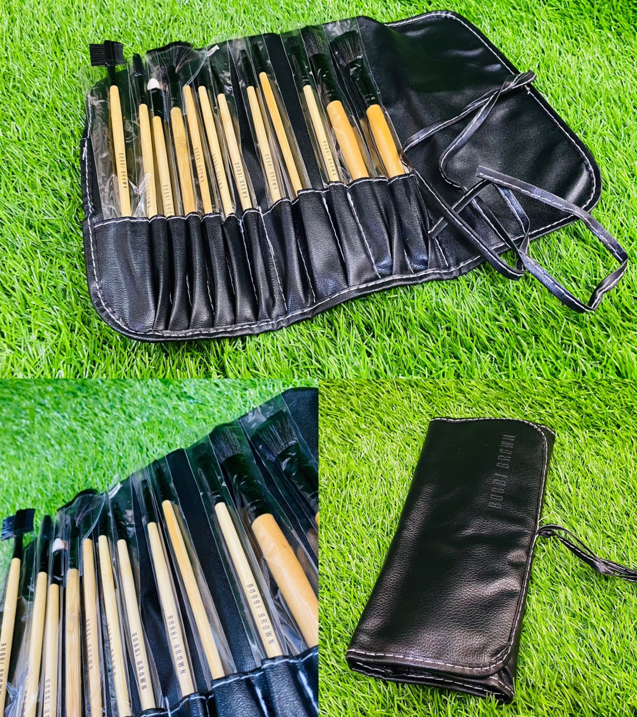 12 piece makeup brushes set for women.
