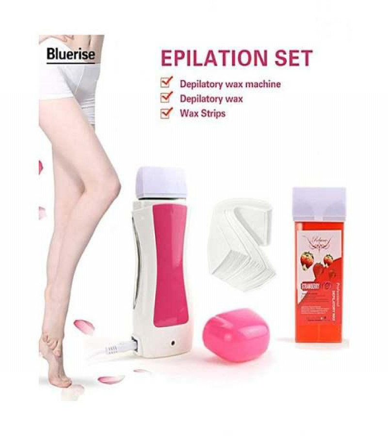3 In 1 Wax Heating Machine with Wax and Wax Papers