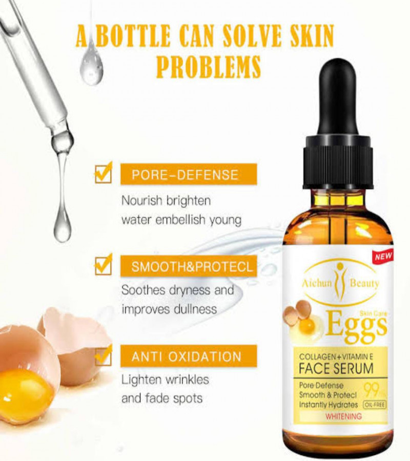 Aichun Beauty Serum: Pure defense smooth protect