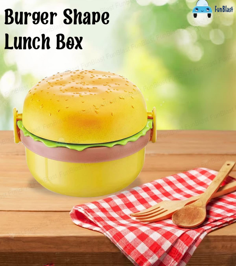 BURGER SHAPED LUNCH BOX