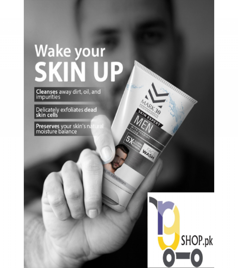 face 30 skin expert men face wash