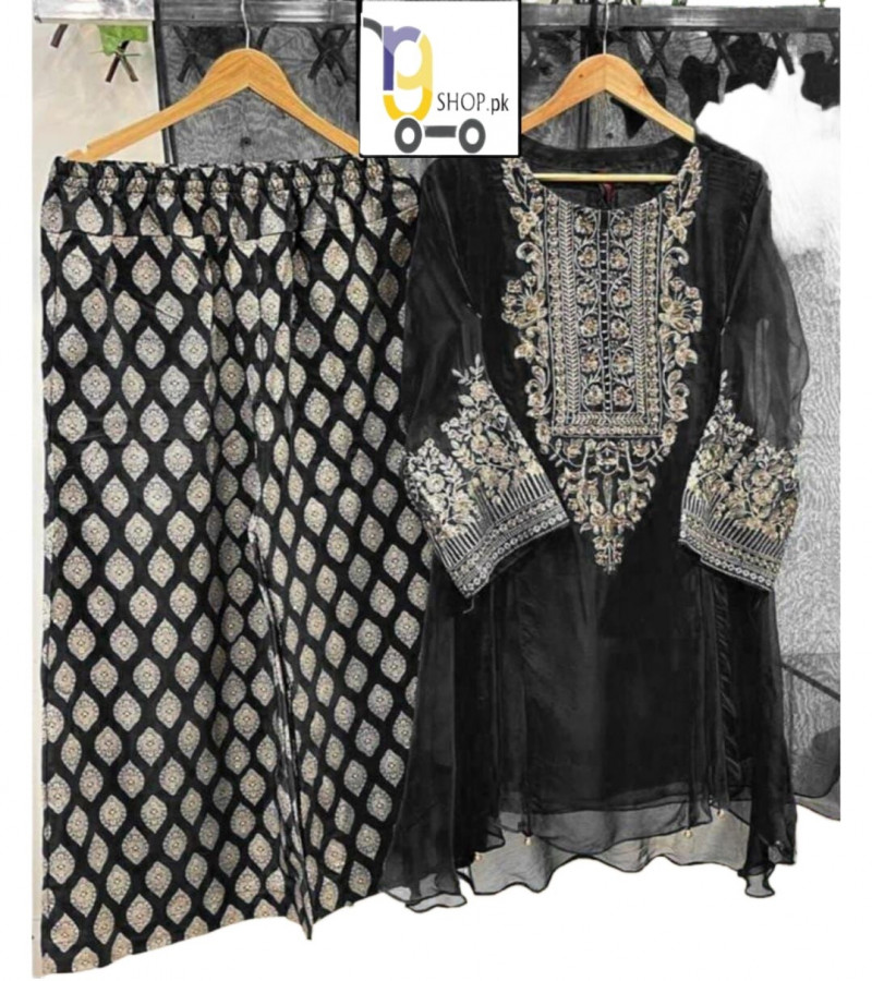 Luxury Embroidered 3Pec Suit for Women.