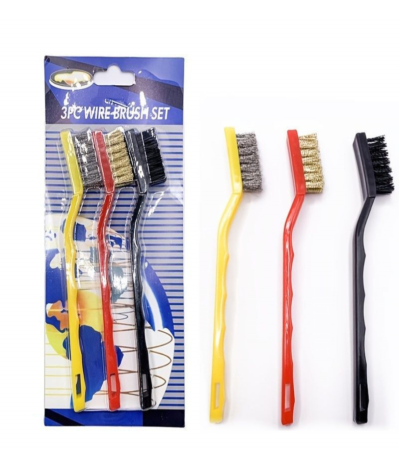 Pack of 3 Kitchen WireBrushes set