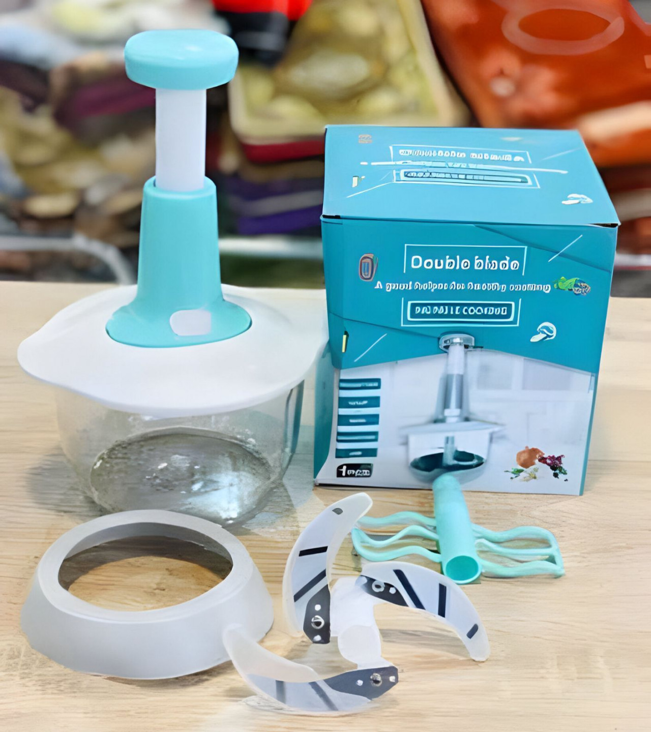 Push Vegetable Chopper