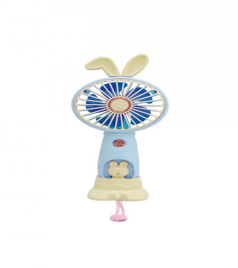 Rechargeable Mini Handy Rabbit Style Fans
