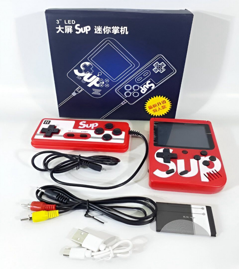 Rechargeable SUP Handy Video Game Box with TV Remote and 400 Games