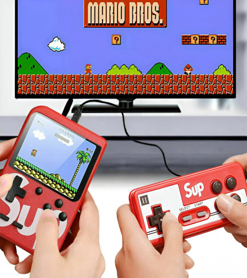 Rechargeable SUP Handy Video Game Box with TV Remote and 400 Games