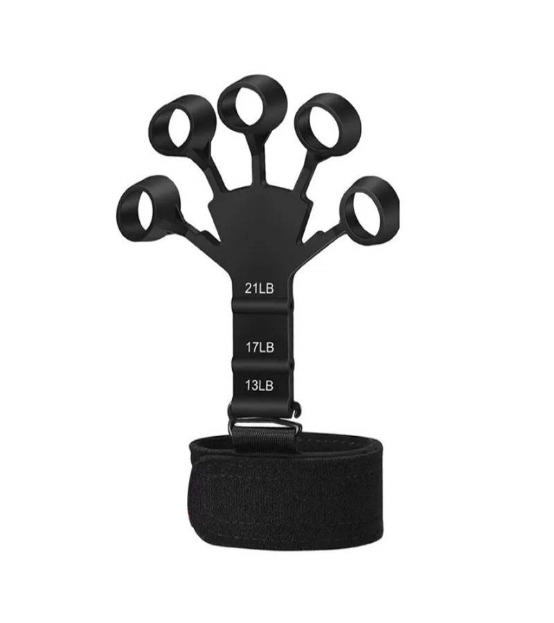 Silicone Hand Fingers Exercise Gripper Hand Strengthener Stretcher Hand Trainer Rehabilitation Training Equipment with Box (Original Silicone)