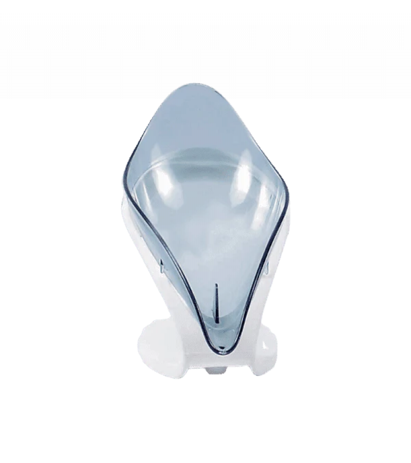 Smart, stylish and high quality leaf shape bathroom and kitchen household essentials self adhesive soap Holder, Soap Dispenser