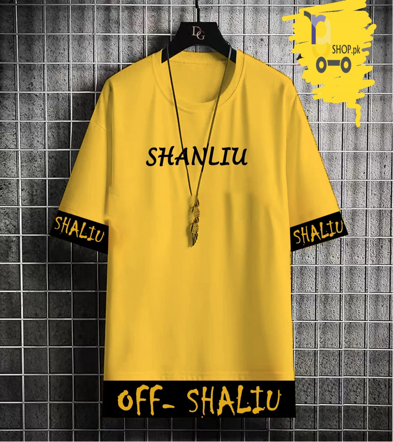 Stylish  Drop Shouldar  Printed  T-shirt for men.