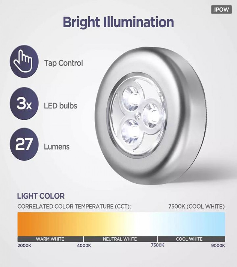 Touch light cell operated good quality