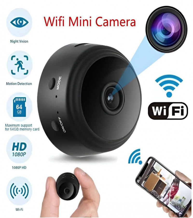 Wireless Magnetic Wifi Camera with Box Packing